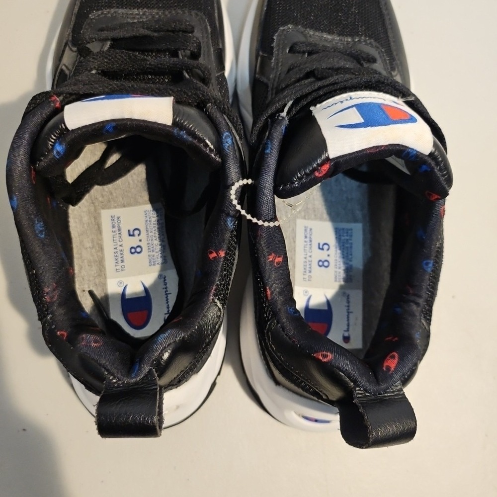 Champion 93eight Classic Men's Athletic Shoes Black Size 8.5 - Picture 5 of 9